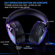 BL100 Pro Wireless Gaming Headset with Noise Cancelling Microphone, Triple Mode, 2.4G+ Bluetooth+ Wired  Gaming Headphones,  Suitable for PC, PS4, PS5, Smart Phone, Mac