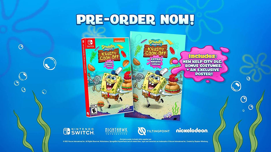 SpongeBob: Krusty Cook-Off - Extra Krusty Edition - Nintendo Switch