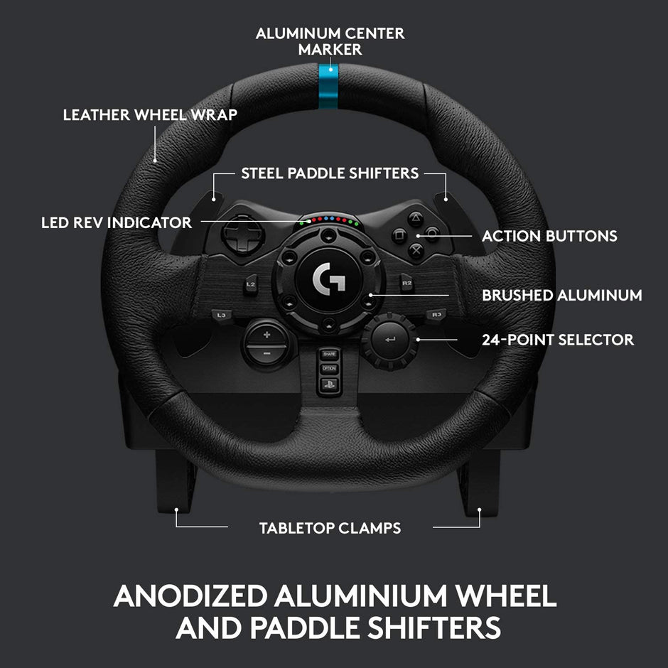 Logitech G923 Trueforce Racing Wheel For Ps4 Ps5 And Pc Playstation 5 Accessory