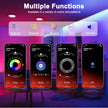 RGB Neon Rope Lights IP67 Waterproof, Bluetooth APP Control, Flexible Silicone Design