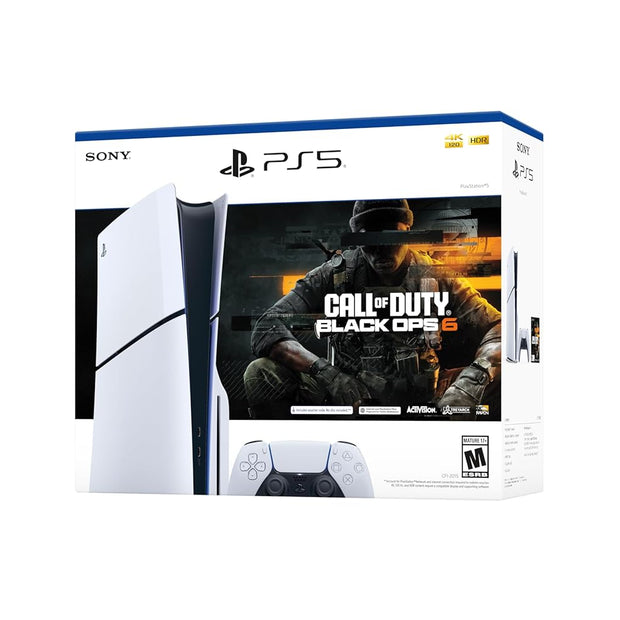 Playstation 5 , PS5 slim disc edition , Call Of Duty bops 6 bundle , official Magnet warranty
