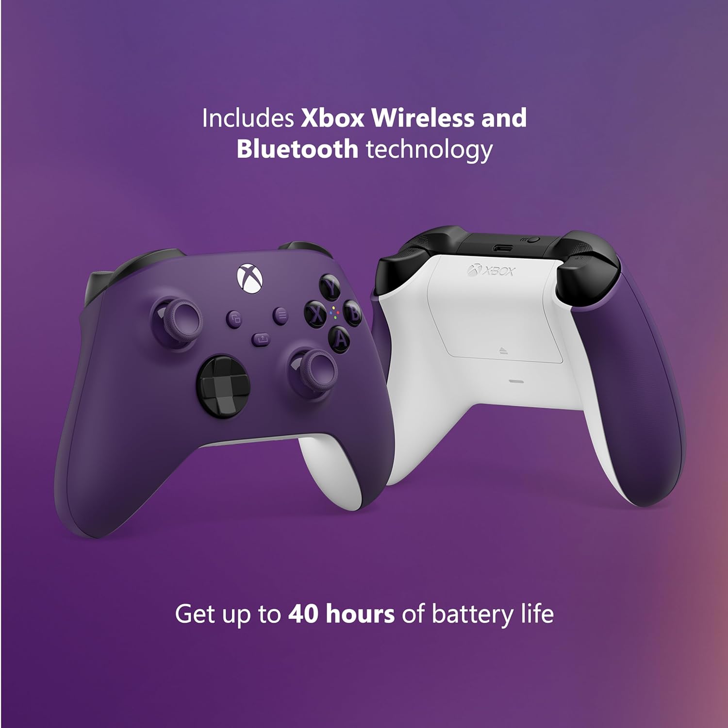 Xbox Wireless Controller - Astral Purple for Xbox Series X|S, Xbox One, and Windows Devices