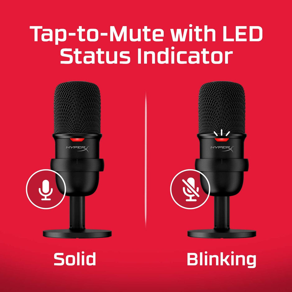 HyperX SoloCast – USB Gaming Microphone