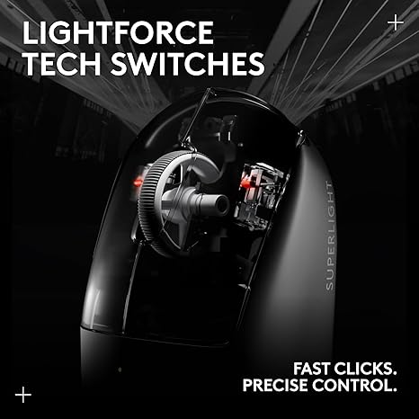 Logitech ProX Superlight 2 Wireless Gaming Mouse - Black