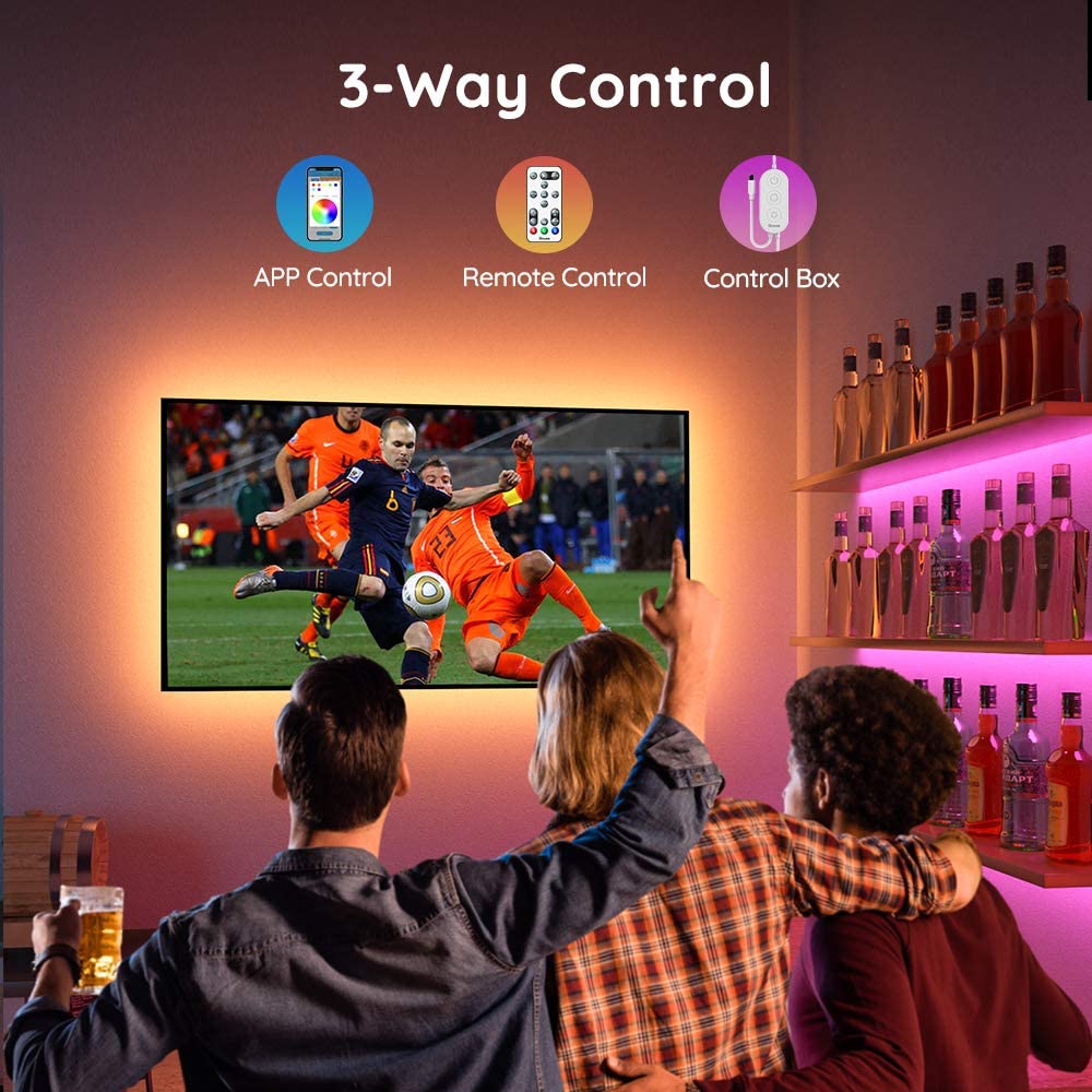 Govee RGB Bluetooth LED Backlight For TVs 46-60 Inches