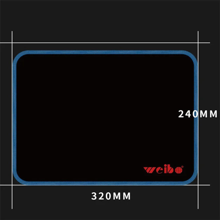 WEIBO K6 Gaming Mouse Pad 32x24cm