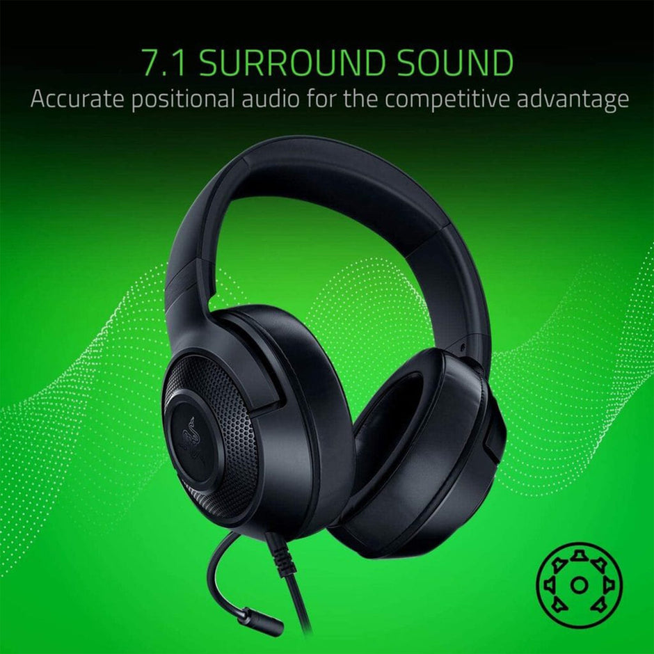 Razer Kraken X Multi-Platform Wired Gaming Headset