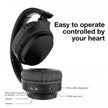 MOXOM BASS MX-WL06 Wireless and Wired On Ear Headphones - 5 Hours Playtime, 300 Hours Standby Time, Quick Rechargeable Battery