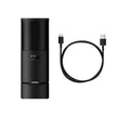 HyperX SoloCast 2 – Gaming USB Condenser Mic for PC, USB-C to USB-A, Built-in Pop Filter, Internal Shock Mount, Plug and Play, 24-bit / 96kHz, Compact Tiltable Stand – Black