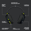Logitech G435 Lightspeed & Bluetooth Wireless Gaming Headset