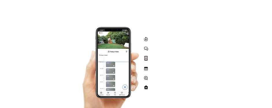 EZVIZ CB8 Smart Ai Home Battery Camera with Solar Panel QHD resolution