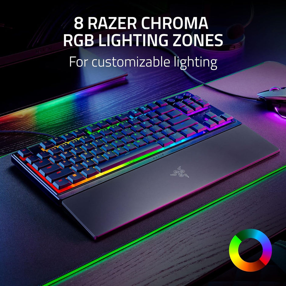 Razer Ornata V3 TKL Gaming Keyboard: Low-Profile Keys - Mecha-Membrane Switches