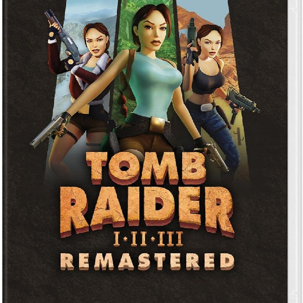 Tomb Raider 1-3 Remastered Starring Lara Croft  - Nintendo Switch