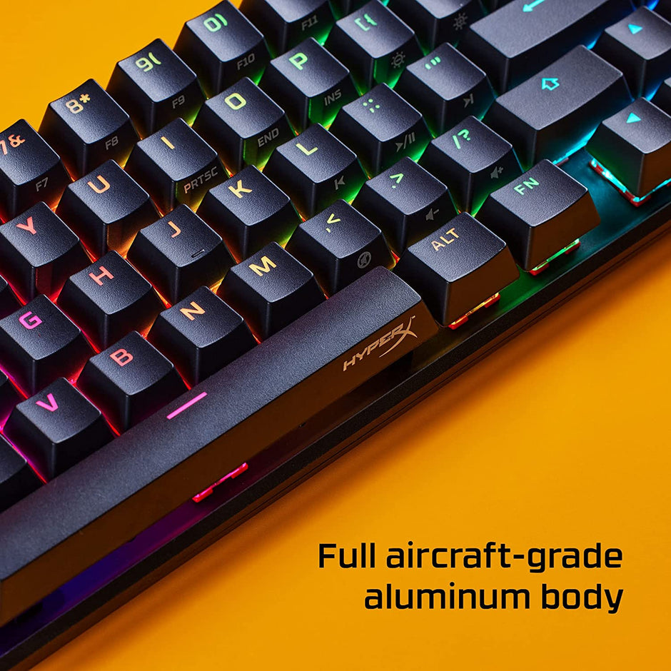HyperX Alloy Origins 65 Mechanical Gaming Keyboard - HyperX Red Linear Switch