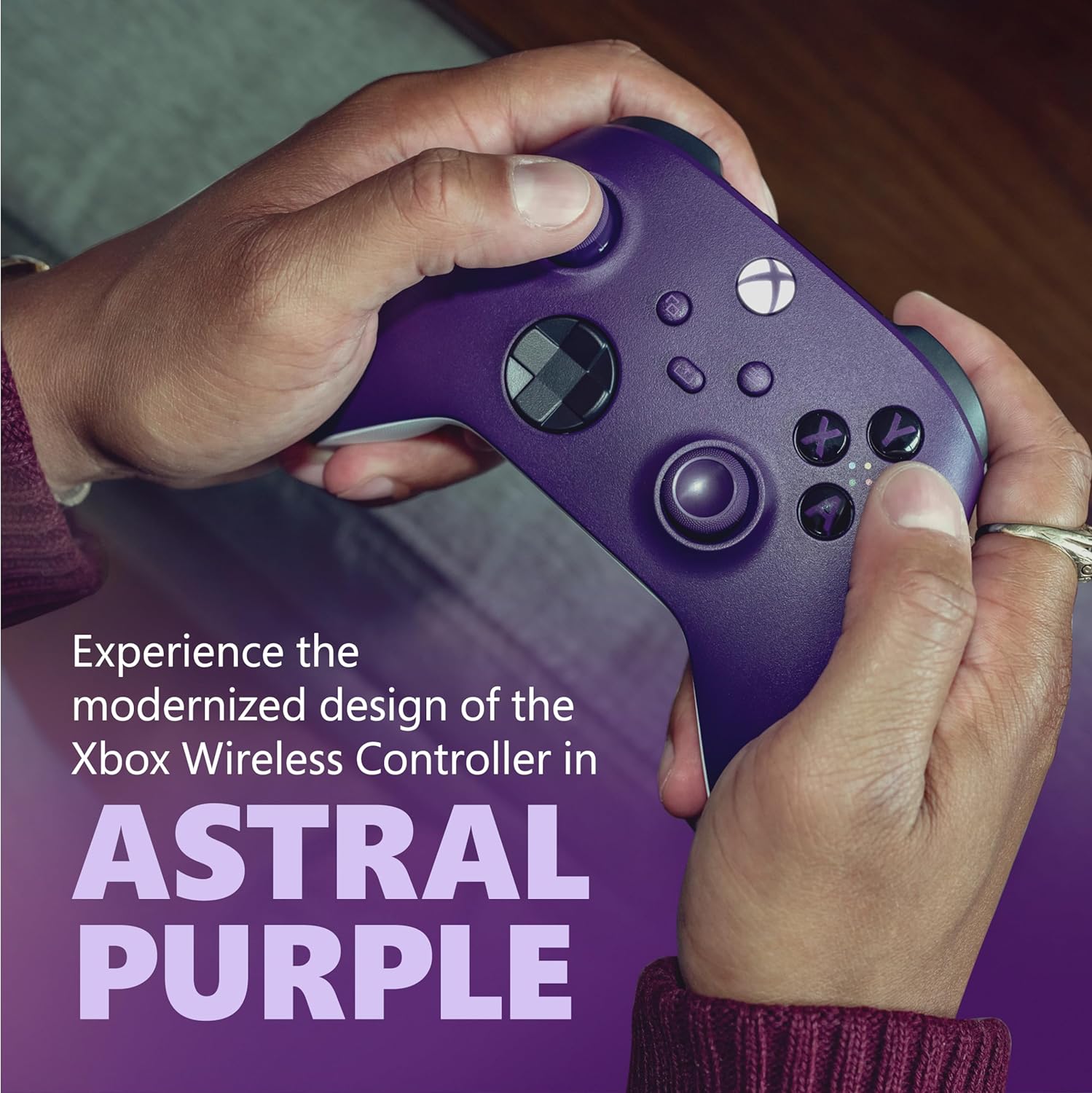 Xbox Wireless Controller - Astral Purple for Xbox Series X|S, Xbox One, and Windows Devices