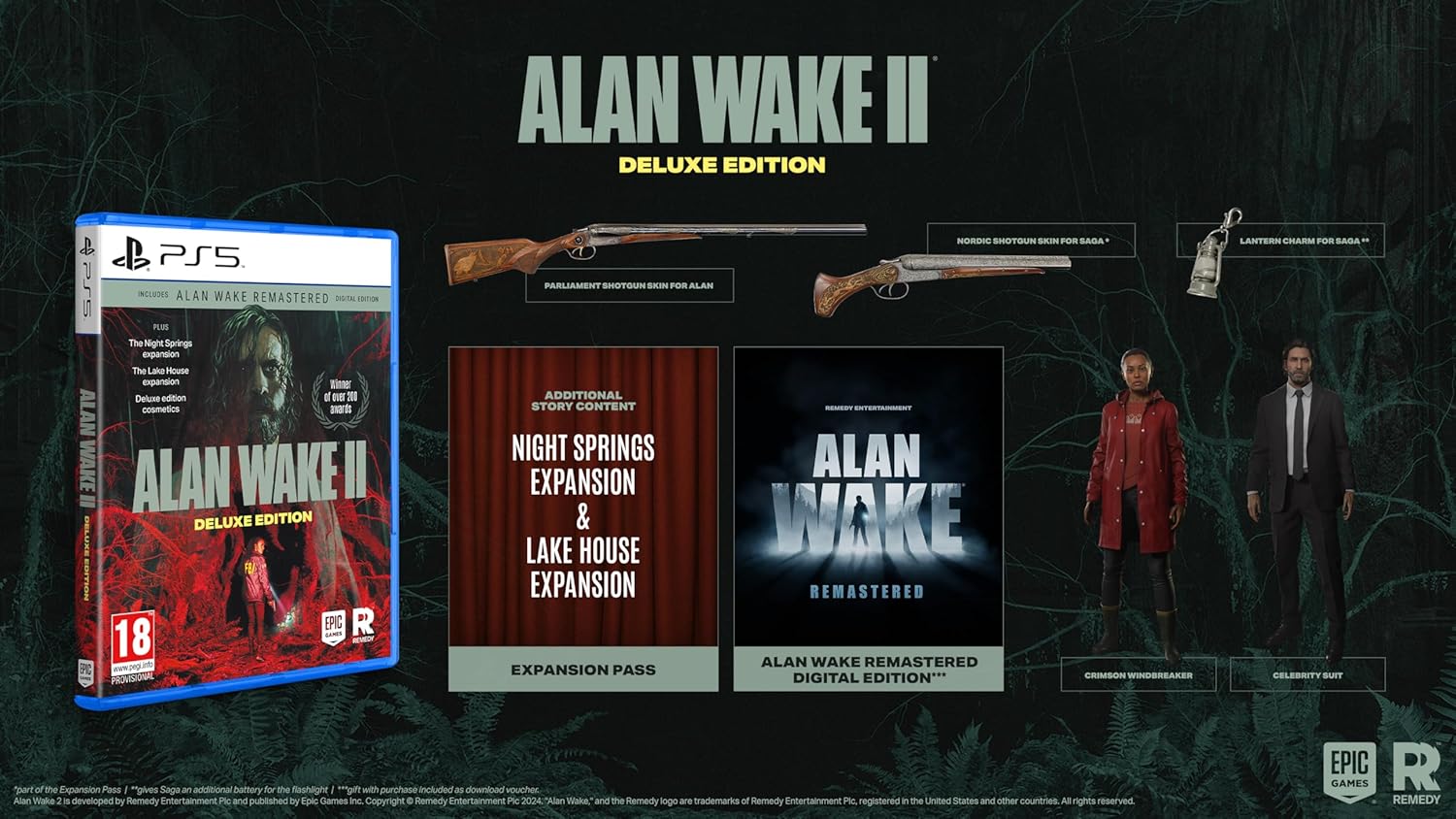 Alan Wake II Deluxe Edition - PlayStation 5 | PS5