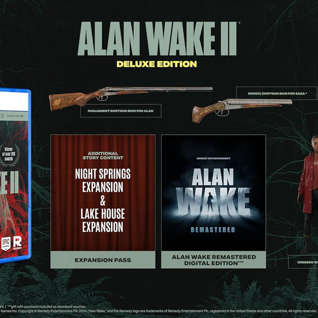 Alan Wake II Deluxe Edition - PlayStation 5 | PS5