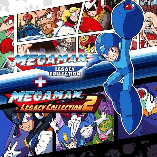 Mega Man Legacy Collection 1 + 2 Legacy Edition - Nintendo Switch

