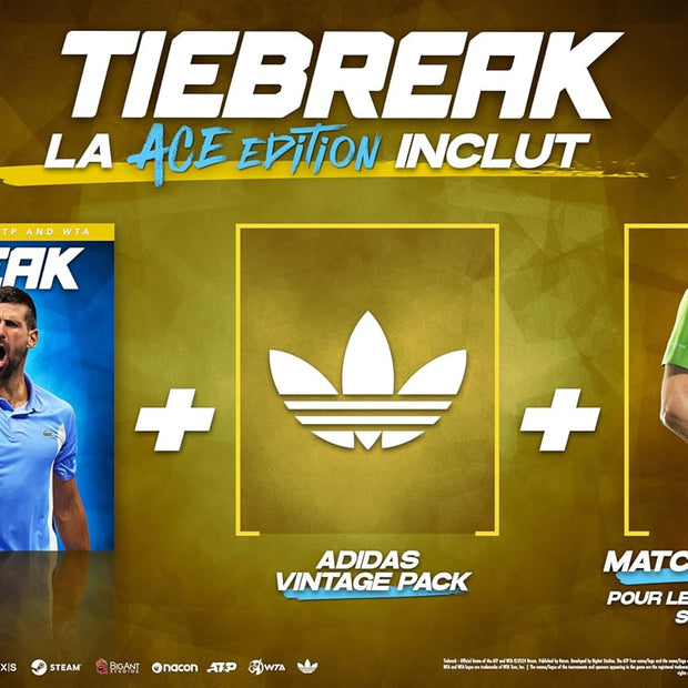 Tiebreak : Official game of the ATP/WTA ACE EDITION - Playstation 5 | PS5