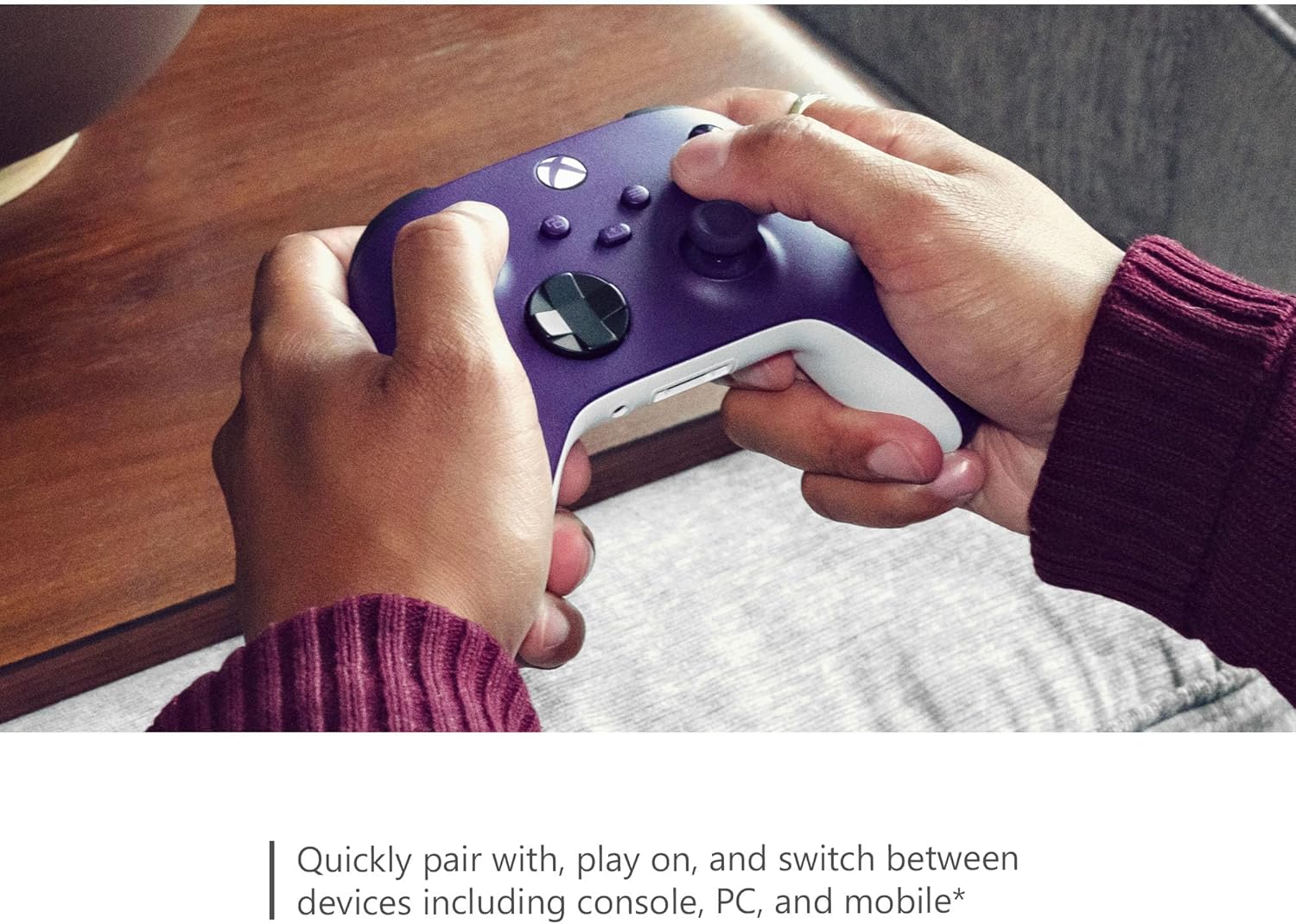 Xbox Wireless Controller - Astral Purple for Xbox Series X|S, Xbox One, and Windows Devices