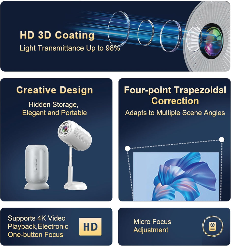 Green Lion VENUS 4K Portable Projector