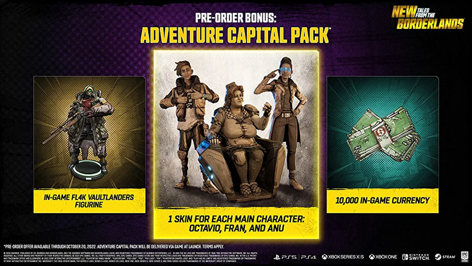 New Tales from the Borderlands Deluxe Edition - PlayStation 5