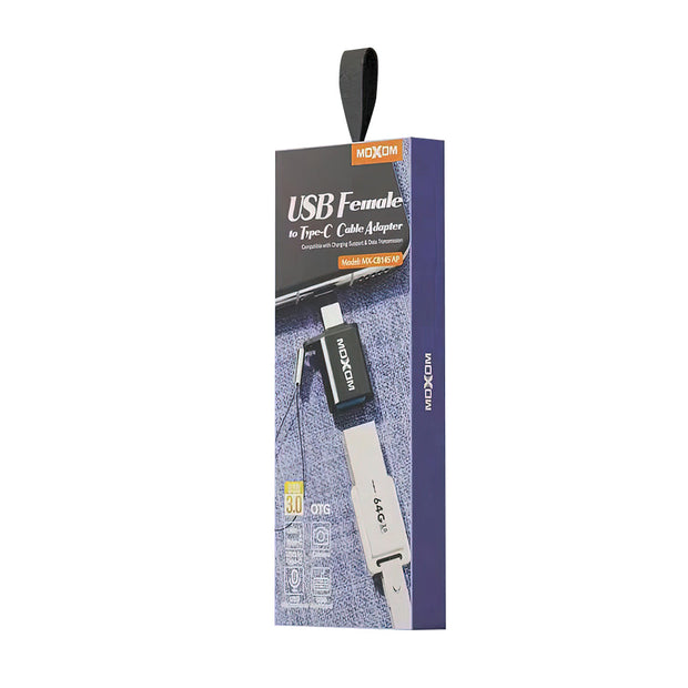 MOXOM USB Female to Type-C Cable-Adapter