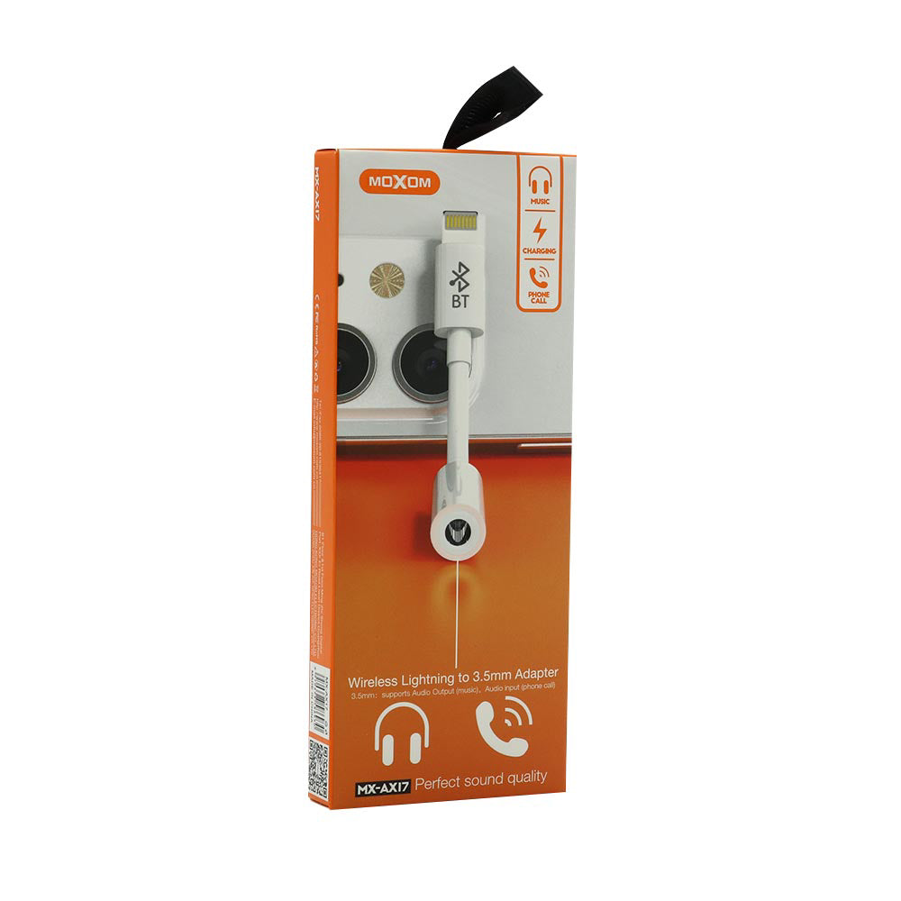 MOXOM Wireless Lightning to 3.5mm Adapter