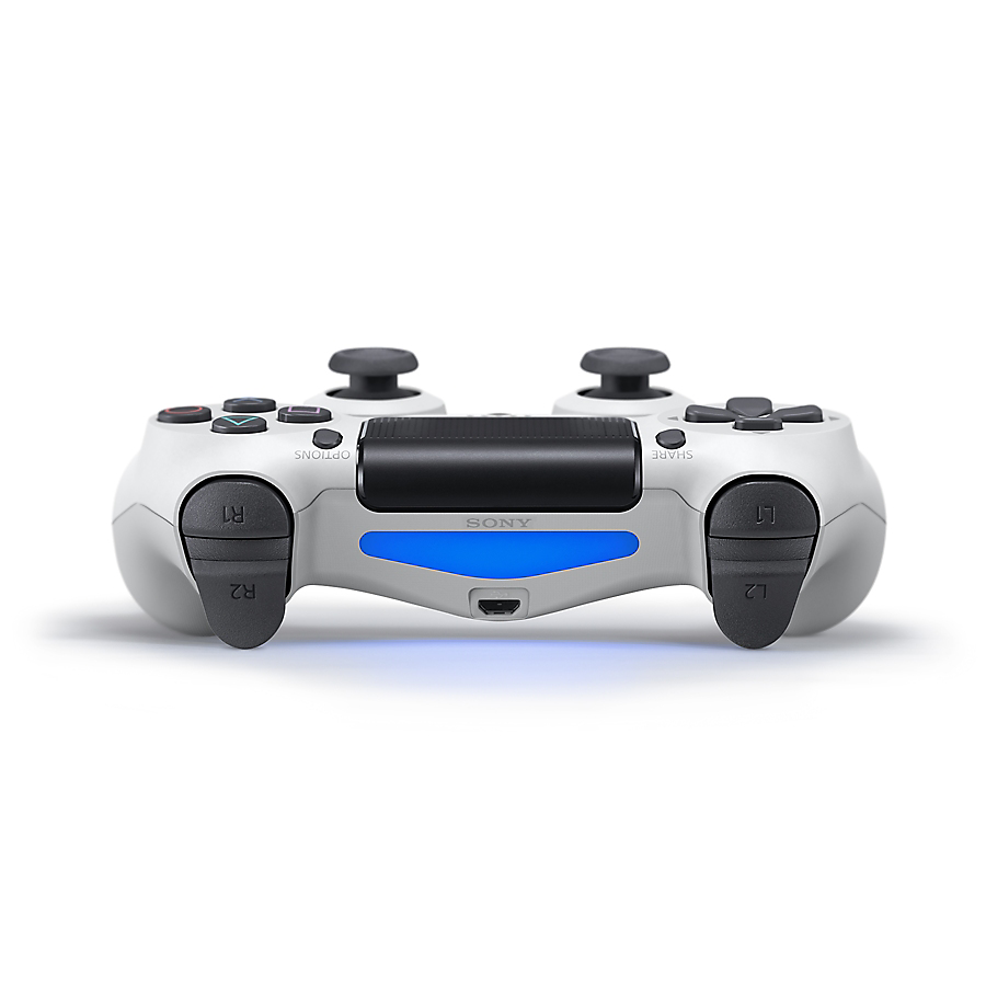 Dualshock 4 Wireless Controller For Ps4 - Glacier White Playstation Accessory