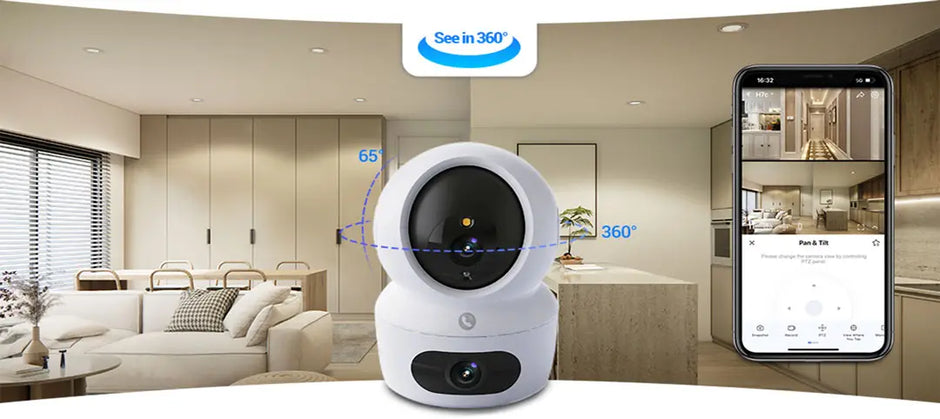 EZVIZ H7c Dual smart Ai indoor camera with full color night vision