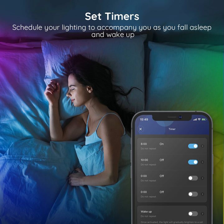 Govee RGB Smart Wi-Fi + Bluetooth LED Strip Lights(10m) [Energy Class A]