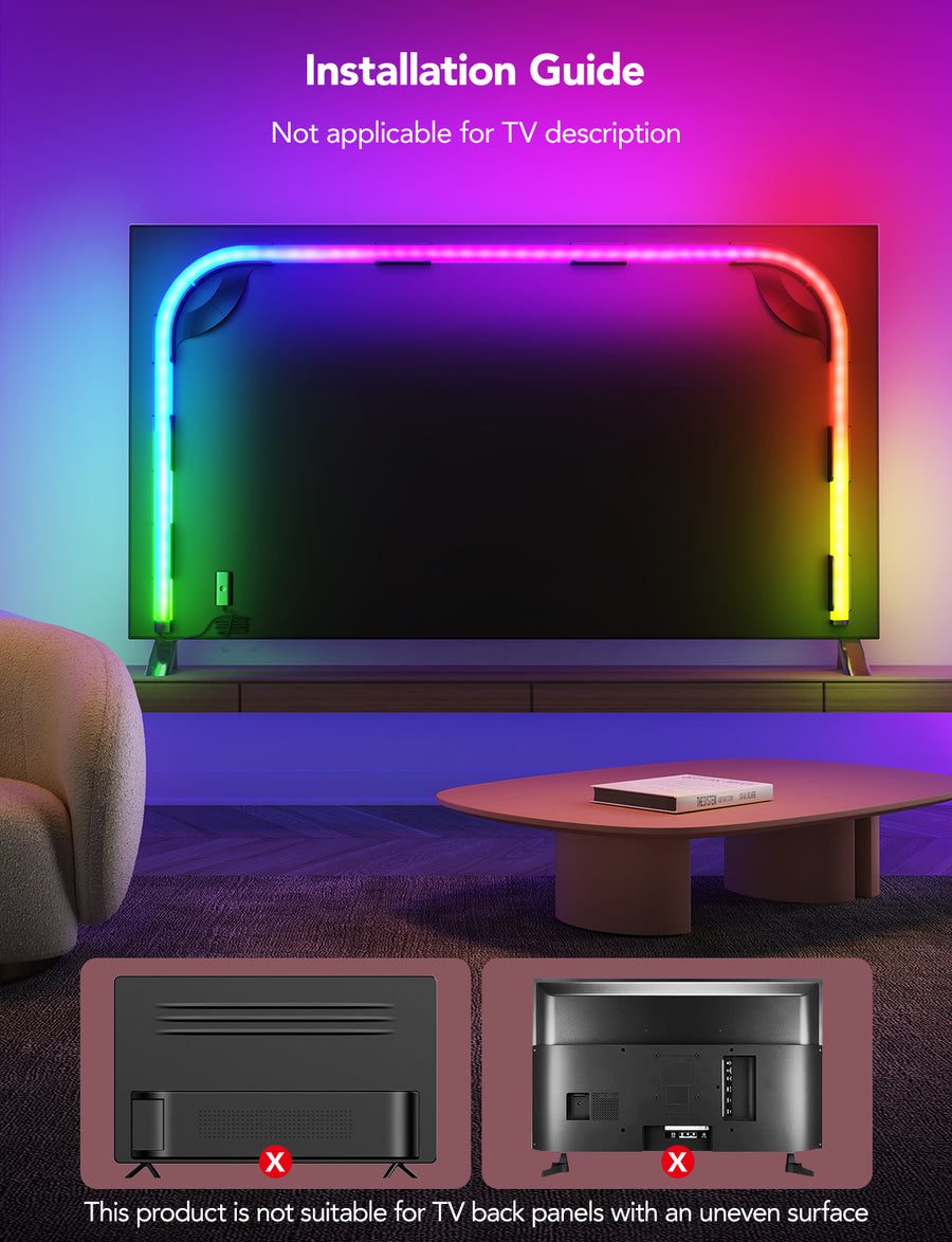 Govee RGBIC Neon TV Backlight - 3m