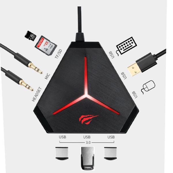 Havit Gamenote H95 USB HUB MULTI-INTERFACE