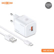 MOXOM QC18W USB-A Fast Charger with Cable