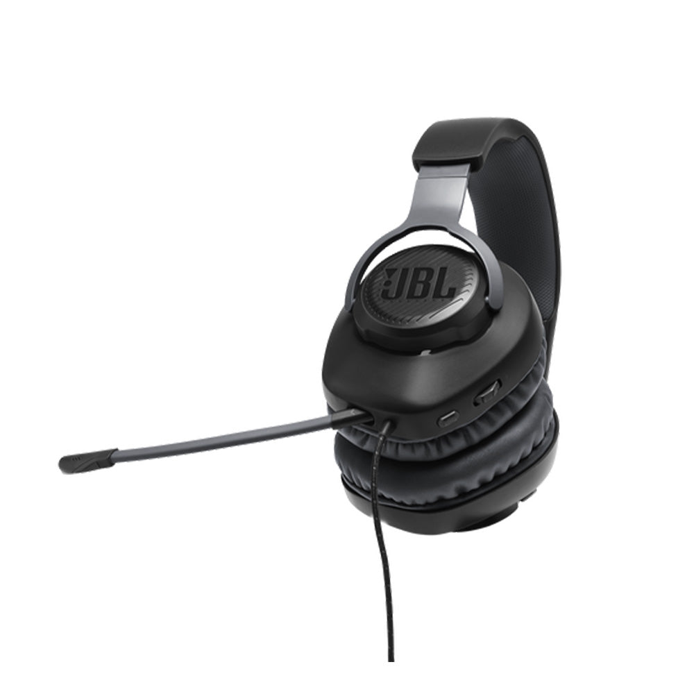 JBL Quantum 100 Wired Gaming Headset - Black