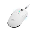 Havit GameNote MS969SE Wireless Gaming Mouse - Triple Mode Wireless 2.4G/Bluetooth/Wired - White