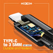 MOXOM High Quality Type-C 3.5mm AUX Jack Plug Convertor Headphone Adapter Earphone OTG Bridge Cable for Huawei Xiaomi