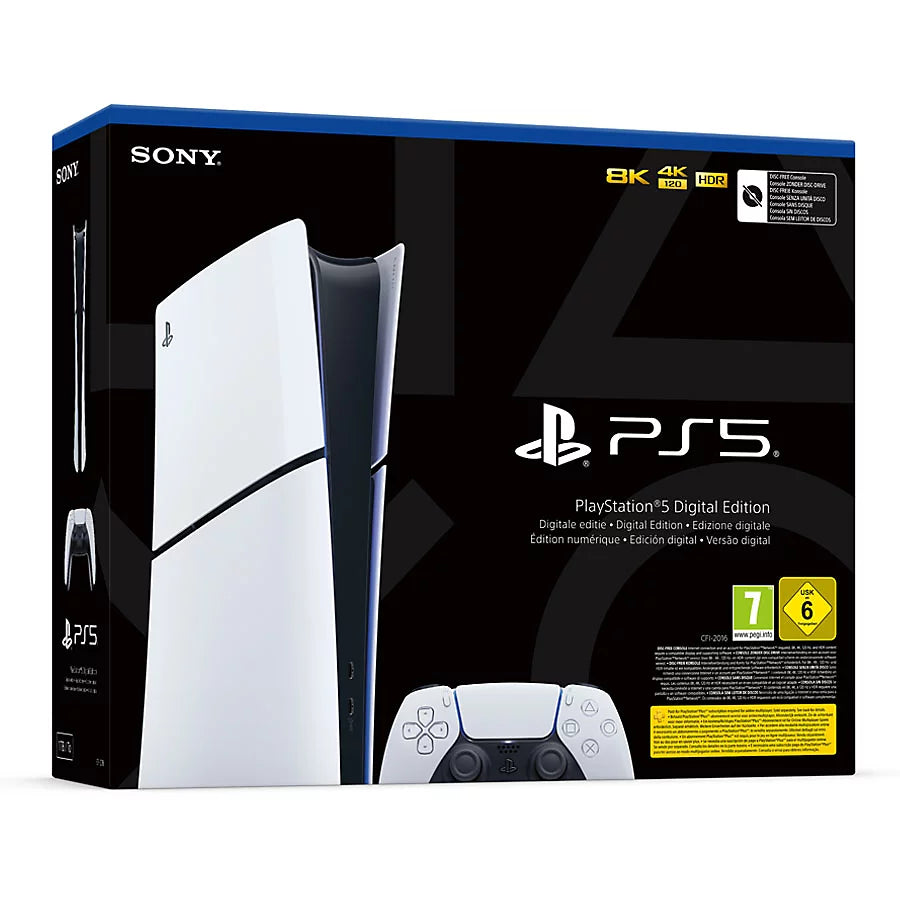 PS5 PlayStation 5 Slim 825GB Digital Edition Console