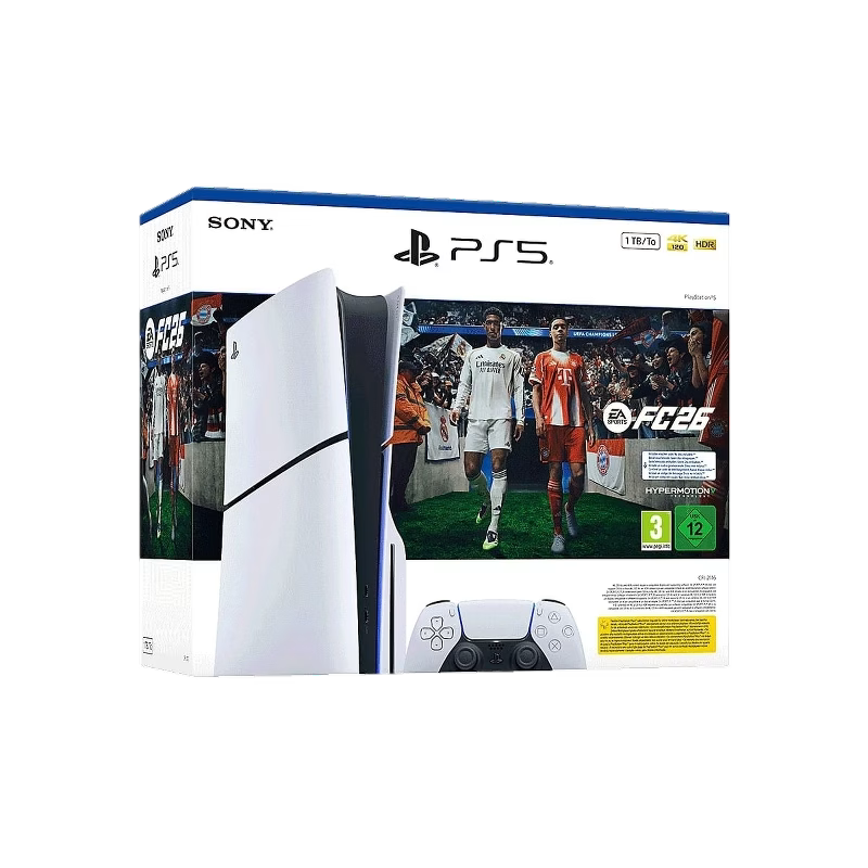 Sony Playstation 5 , PS5 slim FC 26 bundle (2 years Magnet Warranty)