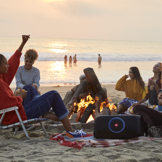JBL PartyBox: On-The-Go Essential Portable Party Speaker