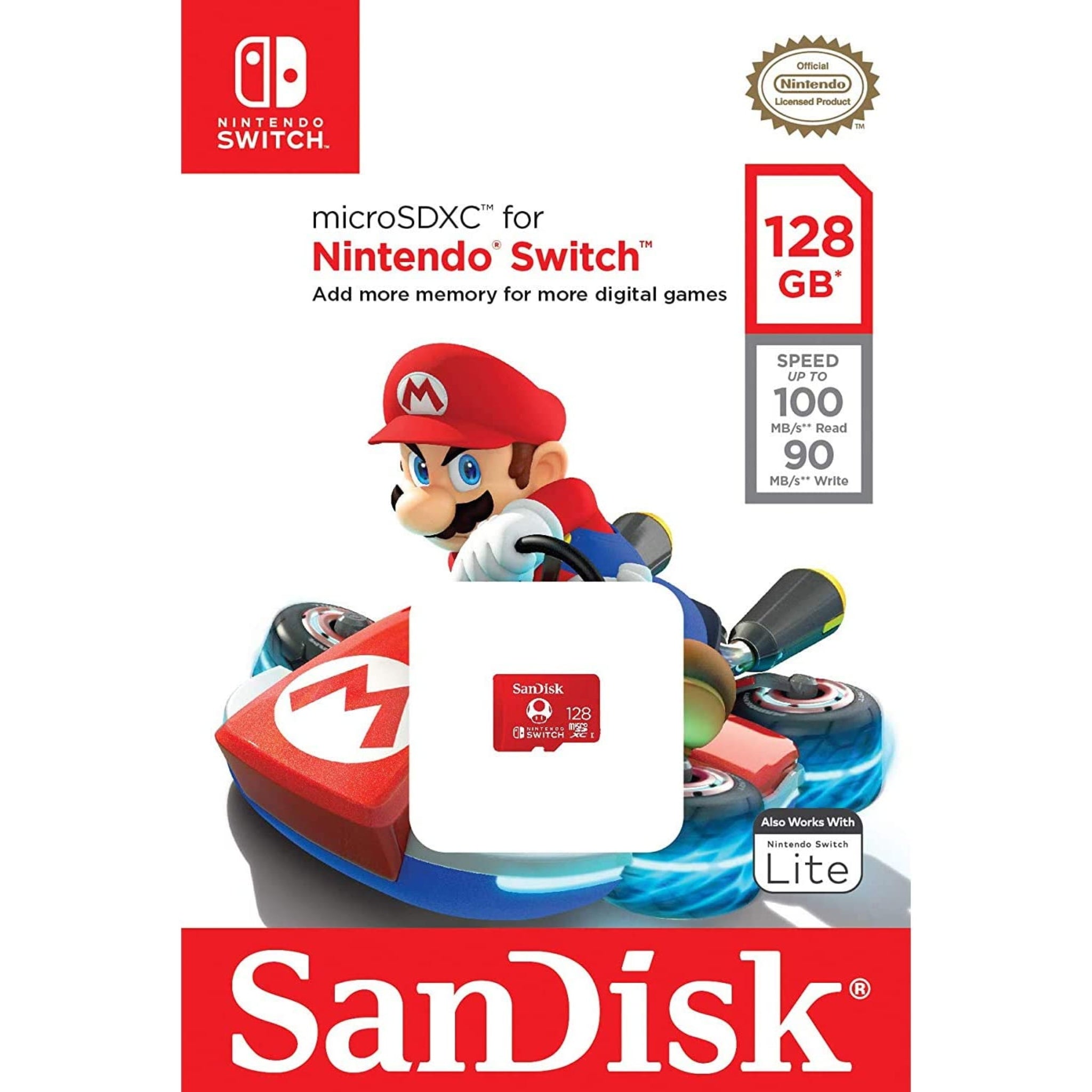 SanDisk microSDXC UHS-I Card for Nintendo Switch