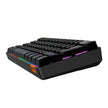 MEETION MK005 RGB Backlit Mini 61 Keys Wired  Mechanical Gaming Keyboard Blue Switch - Black