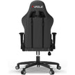 Furgle Gaming Chair, Racing Style High-Back Office Chair with Adjustable Armrests, PU Leather Ergonomic Video Game Chair with Headrest and Lumbar Support, Rocking Mode - Black/White