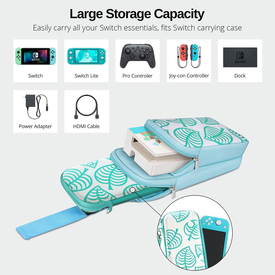 Shoulder Pouch Bag for Nintendo Switch - Animal Crossing