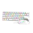Bluetech 2 in 1 Combo 60% Mechanical Gaming Keyboard & Mouse - White