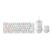 Bluetech 2 in 1 Combo 60% RGB Mechanical Gaming Keyboard & Mouse - White