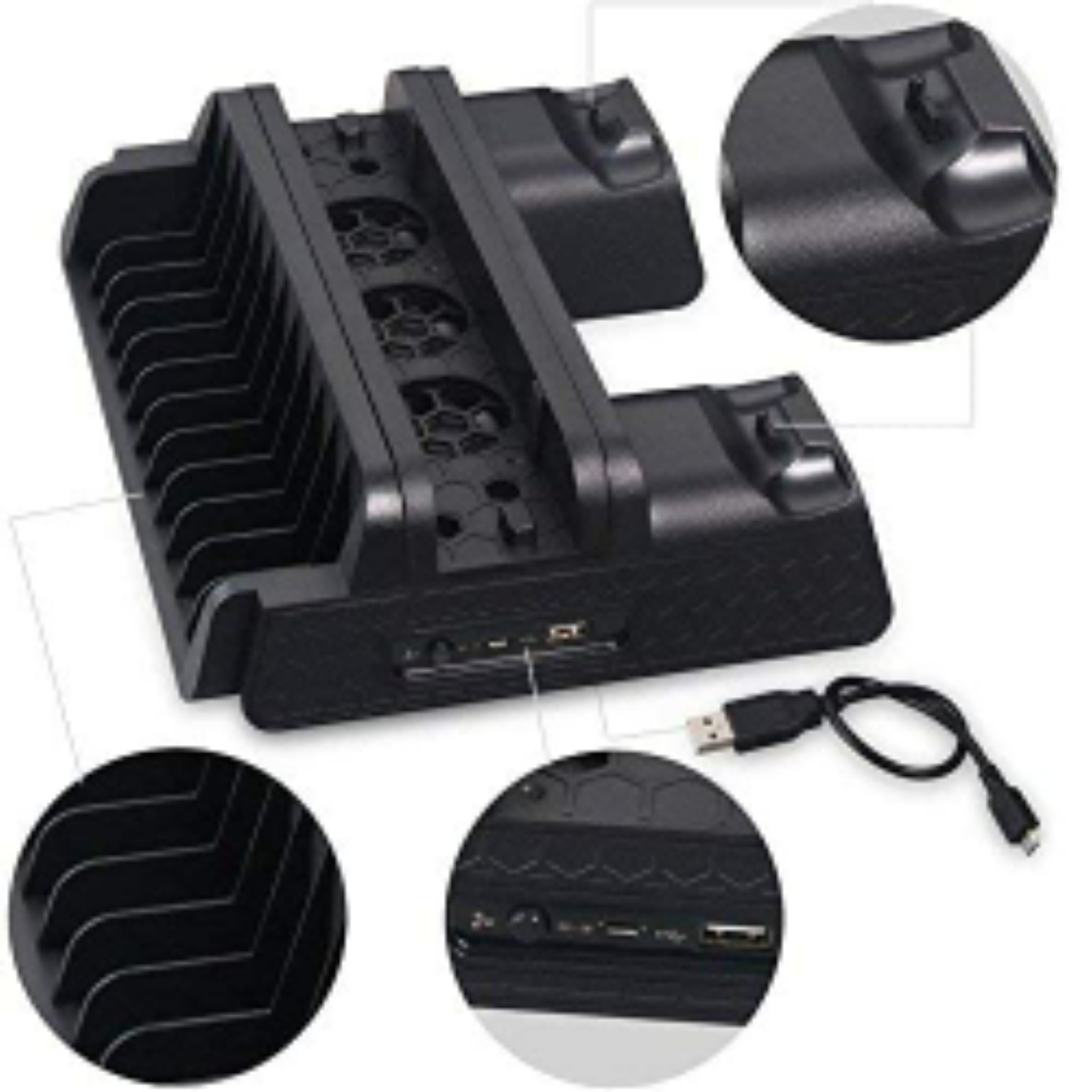 Dobe Multi-Functional Charging & Cooling Stand For Playstation 4 Playstation Accessory