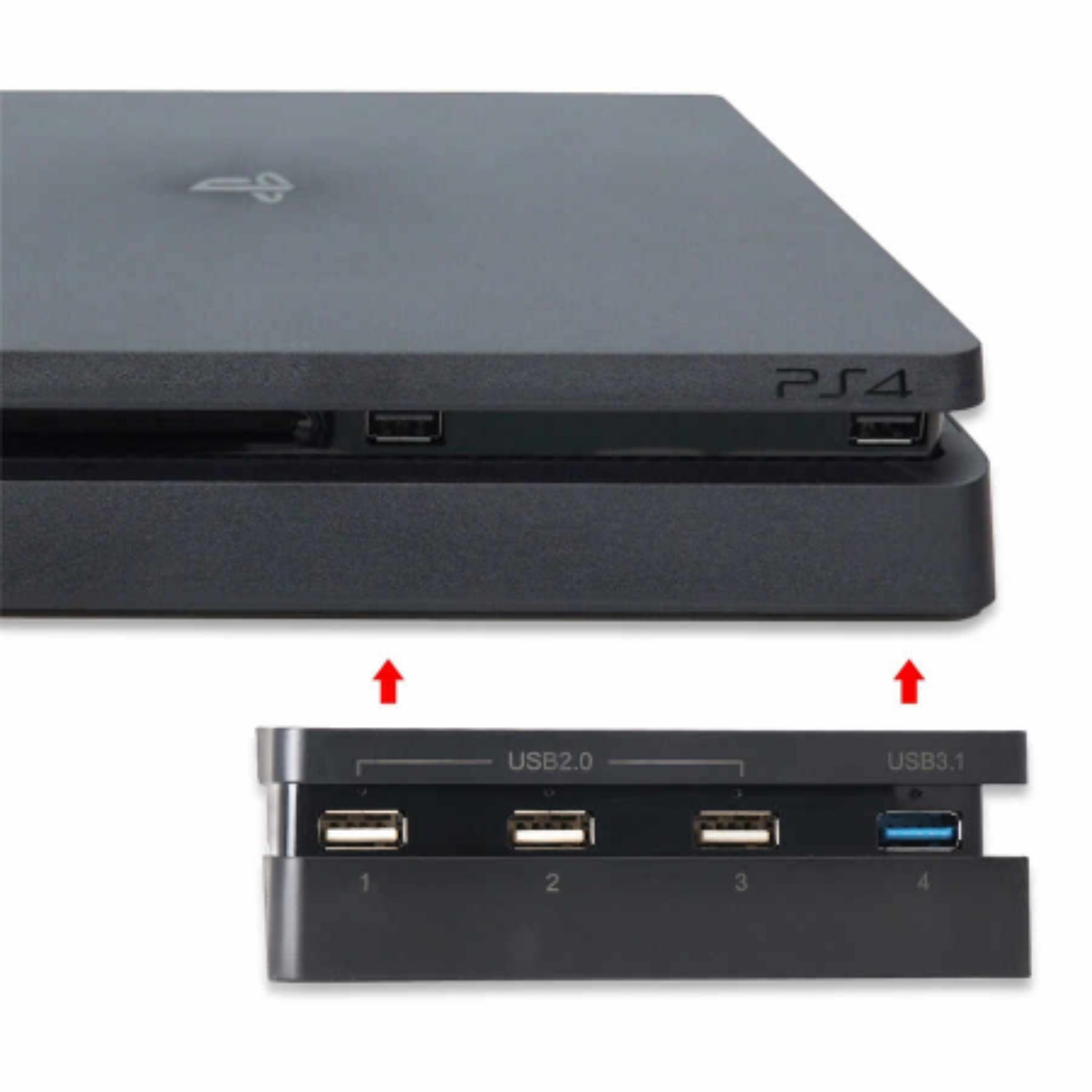 Usb Hub For Playstation 4 Slim Playstation Accessory