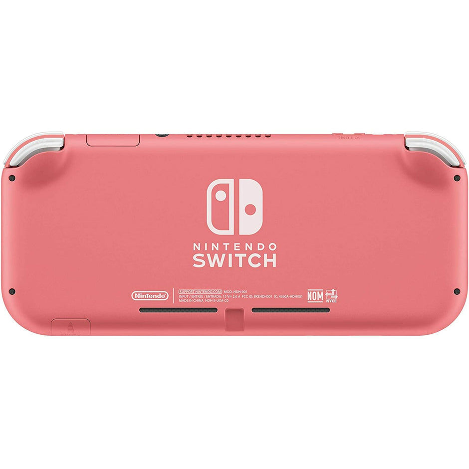 nintendo switch lite pink