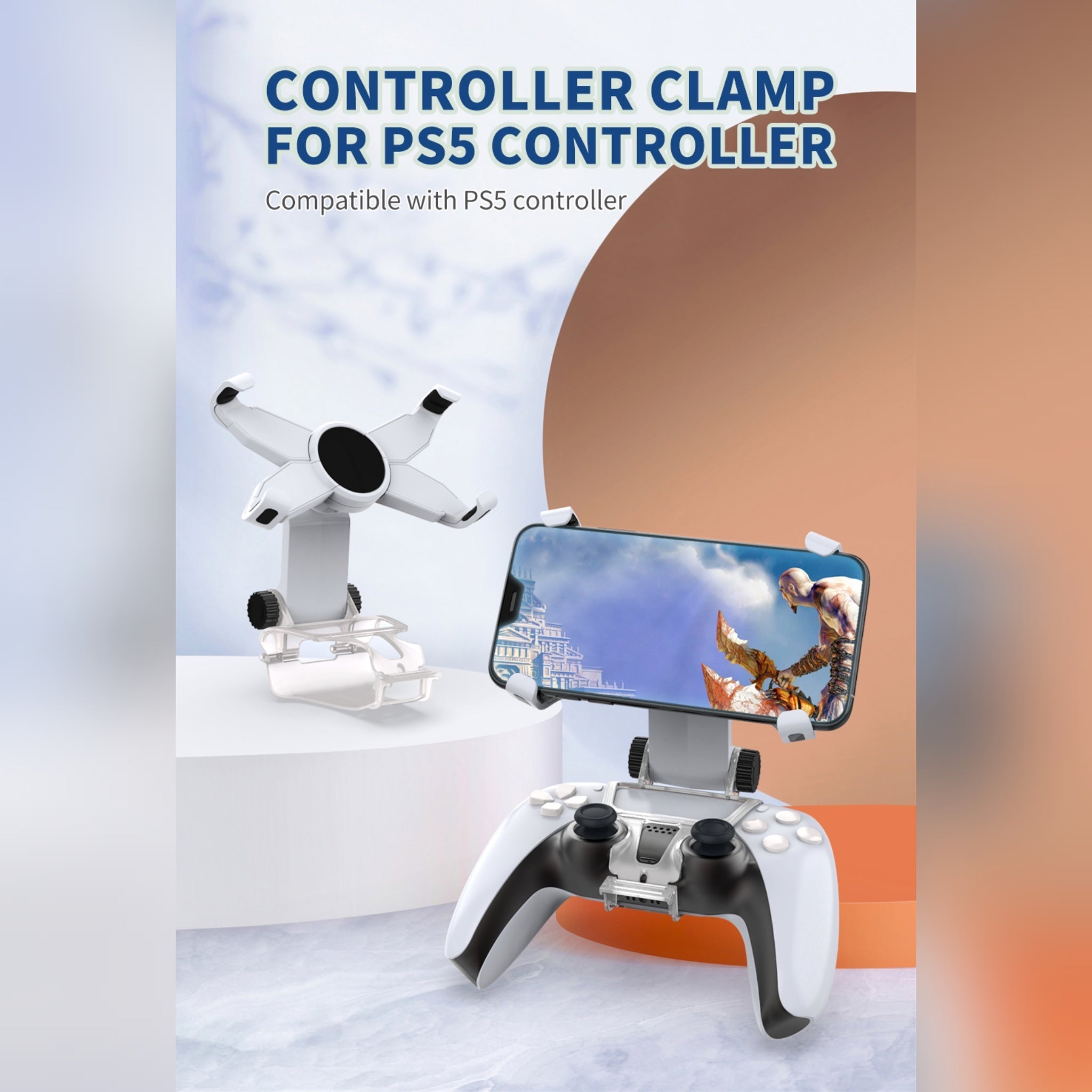 Dobe Mobile Phone Holder For Playstation 5 Controller (Tp5-0527) Accessory
